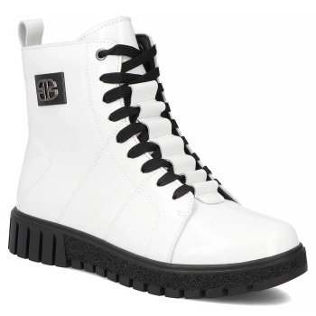 Leather ankle boots Filippo DBT7273/25 WH white