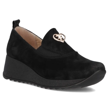 Leather shoes Filippo DP6786/25 BK black