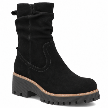 Leather ankle boots Filippo DBT6402/26 BK black