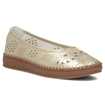 Leather ballerinas Filippo DP6831/25 GO gold