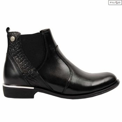 Ankle boots FILIPPO 437s black crocodile 8021931