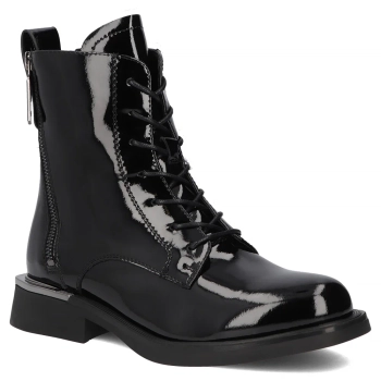 Leather ankle boots Filippo DBT7242/25 BK L black