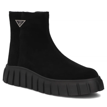 Leather ankle boots Filippo DBT6301/25 BK black