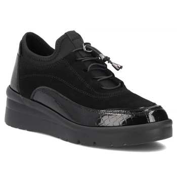 Leather shoes Filippo DP8106/26 BK black