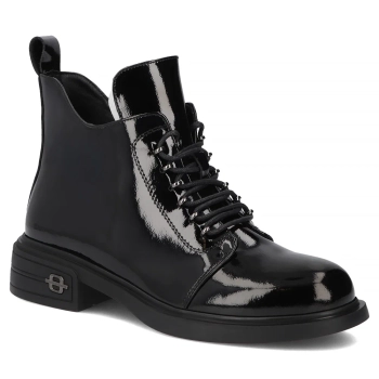 Leather ankle boots Filippo DBT6318/25 BK black