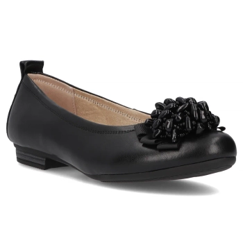 Leather ballerinas Filippo DP6782/25 BK black