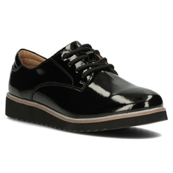 Leather shoes Filippo DP1514/23 BK black