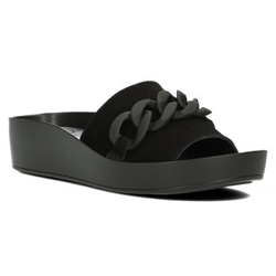 Leather flip-flops Filippo DK3593/22 BK black