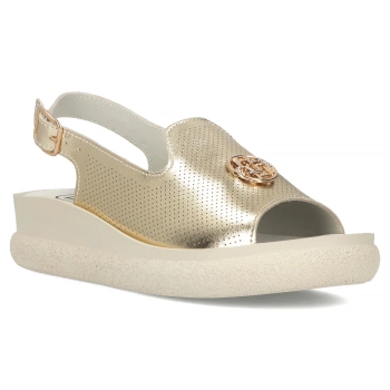 Leather sandals Filippo DS6716/25 GO gold