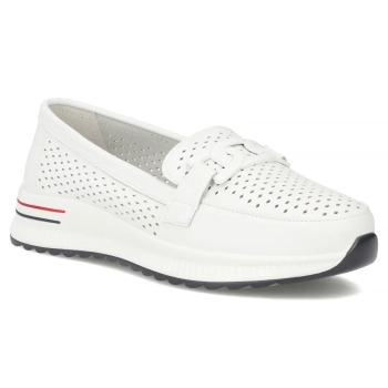 Leather shoes Filippo DP4400/26 WH white
