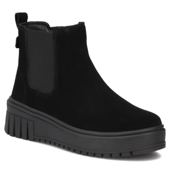 Leather ankle boots Filippo DBT7279/25 BK black