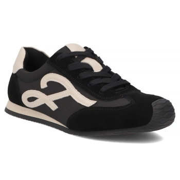 Leather sneakers Filippo DP7967/26 BK black