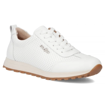 Leather sneakers Filippo DP7557/26 WH white