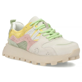 Leather sneakers Filippo DP7560/26 GR PI beige