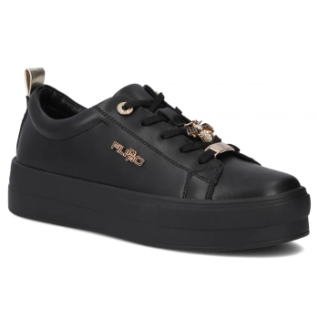 Leather shoes Filippo DP3533/25 BK DI black