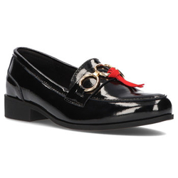 Leather shoes Filippo DP3173/21 BK black