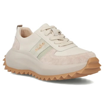 Leather sneakers Filippo DP6773/25 BE GE beige
