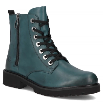 Leather ankle Boots Rieker D8671-12 blue