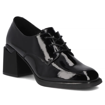 Leather shoes Filippo DP7397/25 BK L black