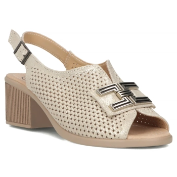 Leather sandals Filippo DS6033/25 GO gold