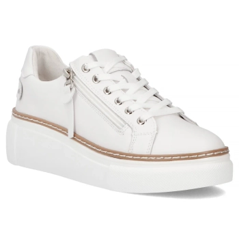 Leather sneakers Filippo DP7653/26 WH white