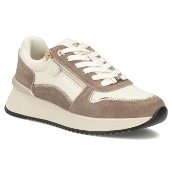 Leather sneakers Filippo DP7770/26 WH TP white-beige