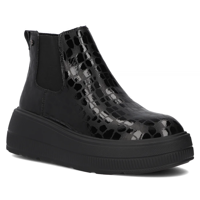 Leather ankle boots Filippo DBT6376/24 BK black