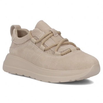 Leather sneakers Filippo DP6706/25 BE beige