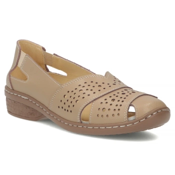 Leather shoes Filippo DP7759/26 BE beige