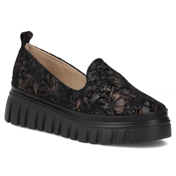 Leather shoes Filippo DP7703/26 BK black