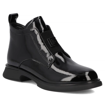 Leather ankle boots Filippo DBT7383/25 BK black