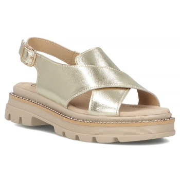 Leather sandals Filippo DS7047/25 GO gold