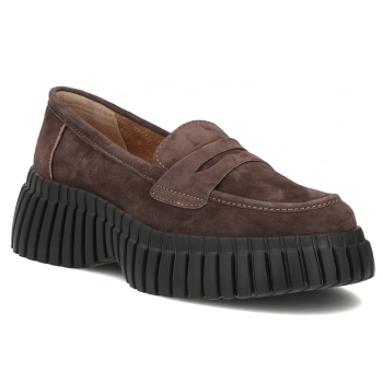 Leather shoes Filippo DP8278/26 D BR brown