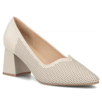 Leather shoes Filippo DP7714/26 BE beige