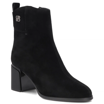 Leather ankle boots Filippo DBT8147/26 BK black