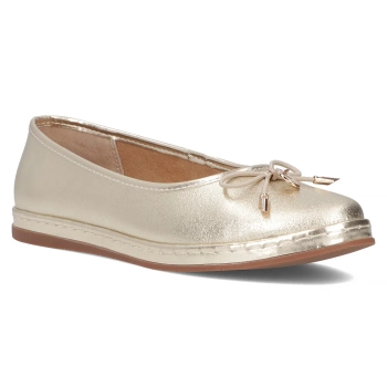 Leather ballerinas Filippo DP6856/25 GO gold