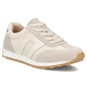 Leather sneakers Filippo DP7564/26 BE beige