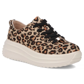 Leather sneakers Filippo DP6795/25 LEO leopard
