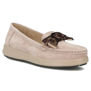 Leather loafers Filippo DP6457/26 BE beige