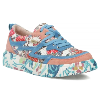 Leather sneakers Laura Vita soleno 06 blue