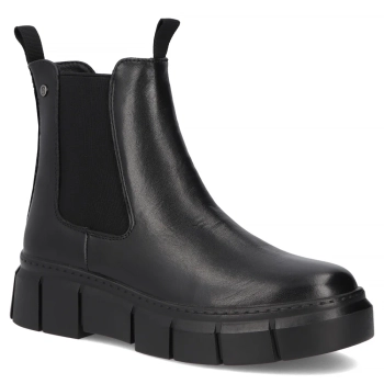 Leather ankle boots Filippo DBT7264/25 BK black