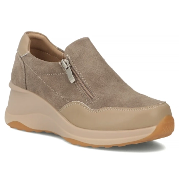 Leather shoes Filippo DP6473/25 BE beige