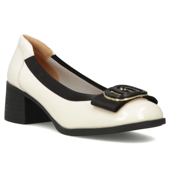 Leather shoes Filippo DP6960/26 Be beige