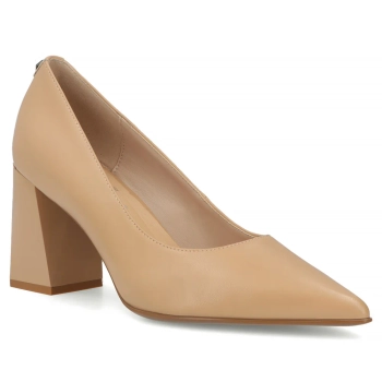 Leather shoes Filippo DP7821/26 BE beige