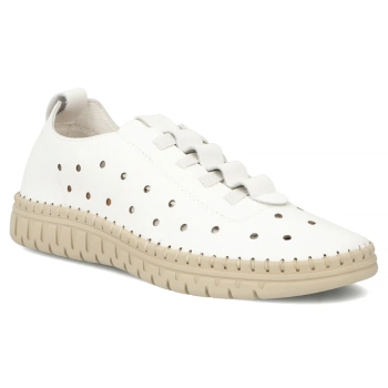 Leather shoes Filippo DP7619/26 WH white
