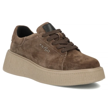 Leather sneakers Filippo DP7982/26 BR brown