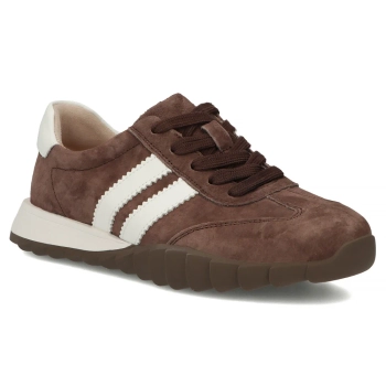 Leather sneakers Filippo DP7534/26 D BR brown