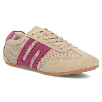 Leather sneakers Filippo DP7595/26 BE FH beige