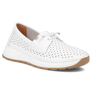 Leather shoes Filippo DP7610/26 WH white