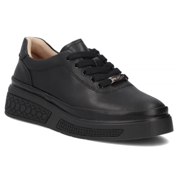 Leather shoes Filippo DP8326/26 BK black